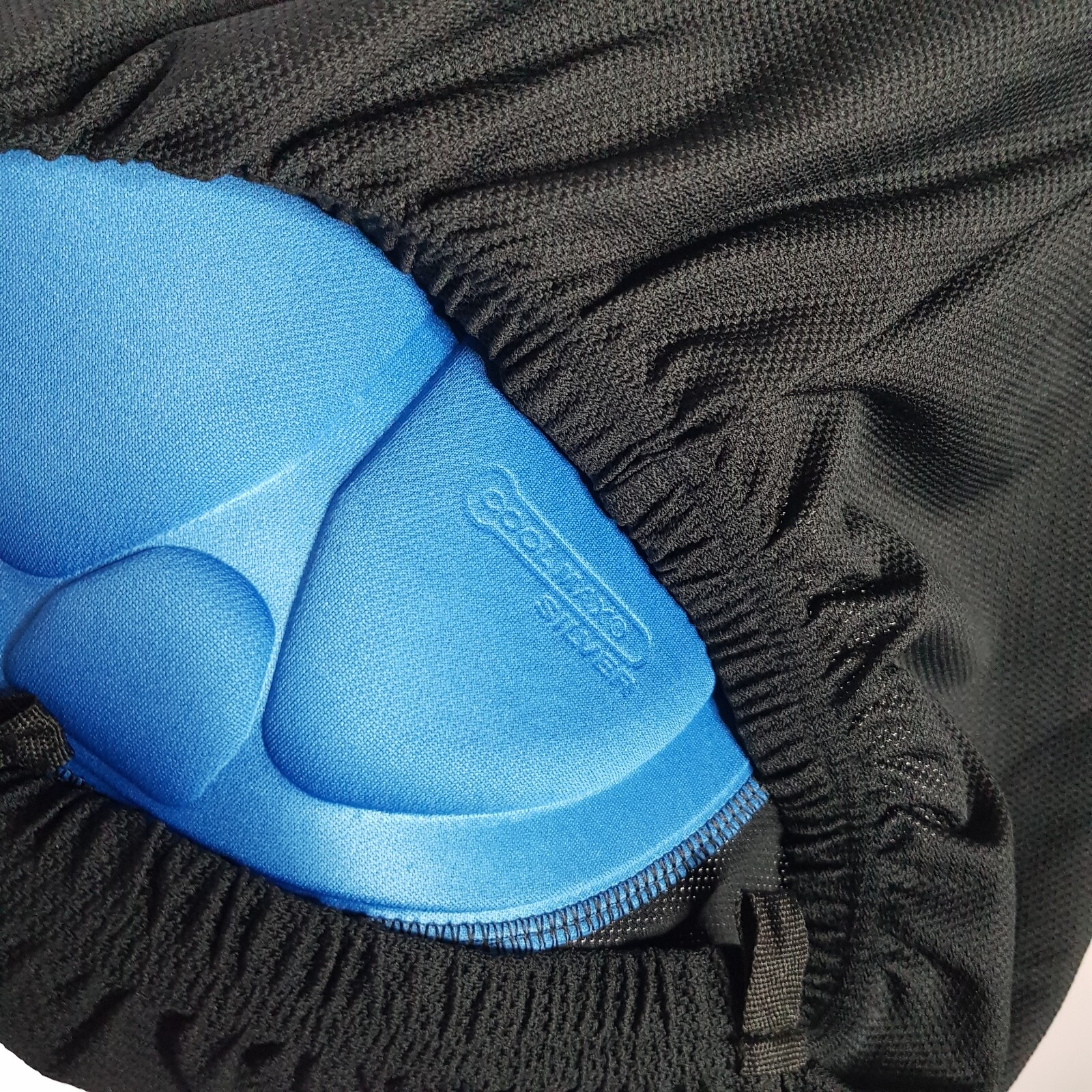 Cycling Deal Layered Padded Cargo Shorts Men M Black Pockets Straight