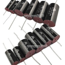 2Pcs 0.1uF-47uF 400V Fever Speaker Divider Crossover MKP Nonpolarized Capacitor