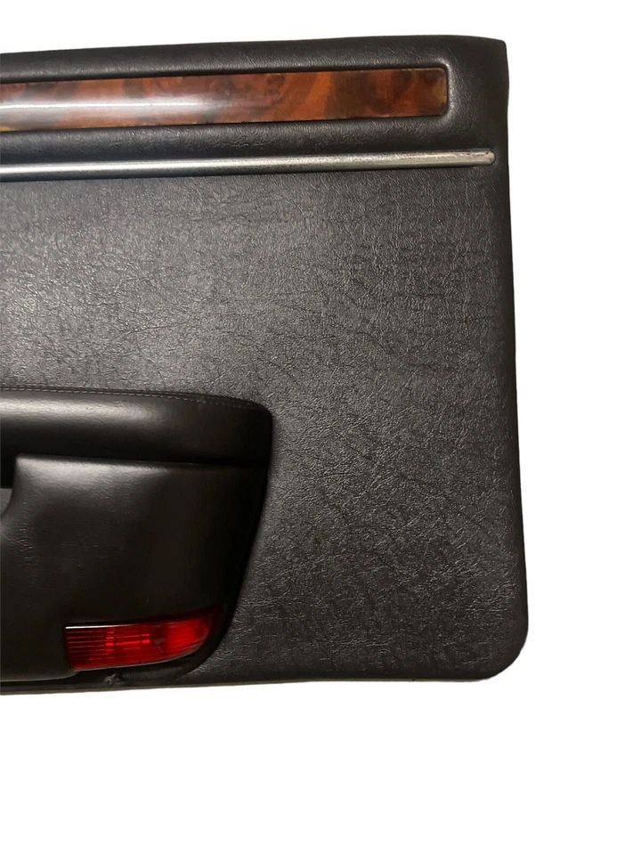 1993 1994 Jaguar XJS painel interno lateral de passageiro conversível PRETO BOM - Imagem 4 de 4