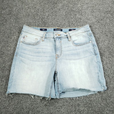 VIGOSS Shorts Womens 10 Blue Marley 