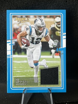 2020 Donruss Football DJ Moore Threads Relic #2 Bears Panthers