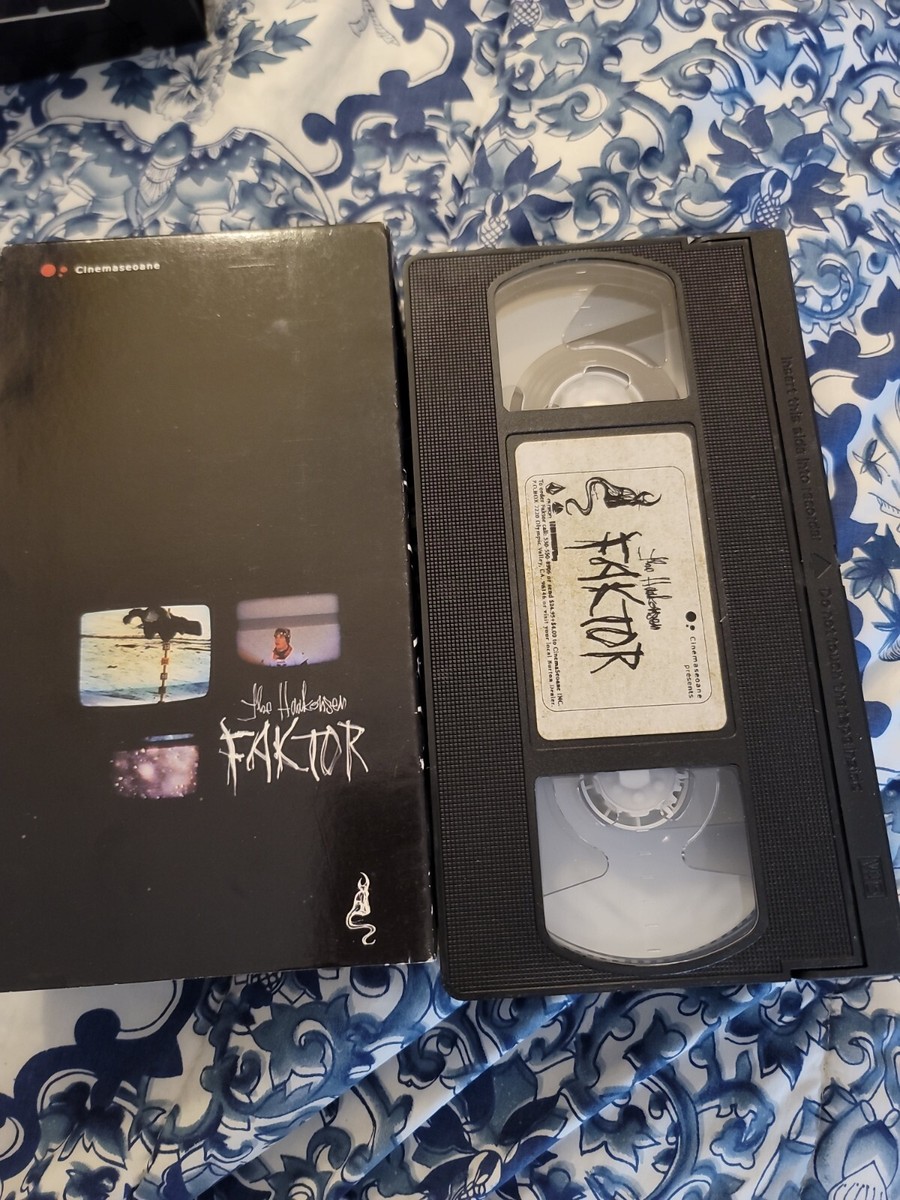 The Haakonsen Faktor Snowboarding VHS Tape, RARE, Tested The Haakonsen Faktor Snowboarding VHS Tape, RARE, Tested