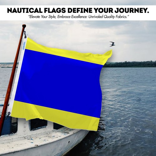 Promo Patriot's Nautical Signal Flag - Delta Code D -Maritime Communication Flag - Picture 44 of 49