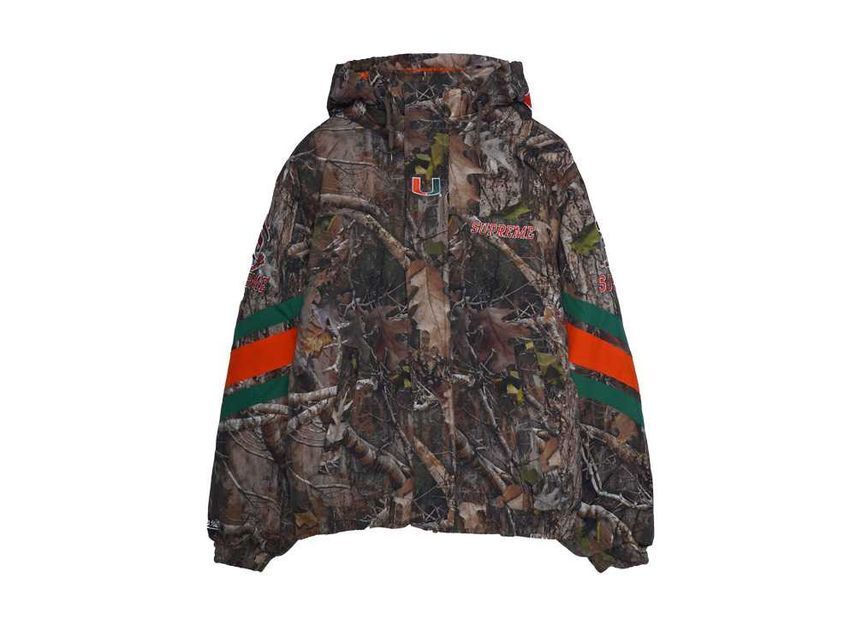Supreme Mitchell & Ness NCAA Hooded Stadium Jacket Leaves | eBay Supreme Mitchell & Ness NCAA Hooded Stadium Jacket Leaves | eBay