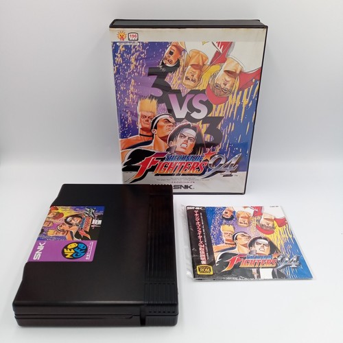 King of Fighters 94 KOF94 Neo Geo AES Original Box Manual Japanese Complete