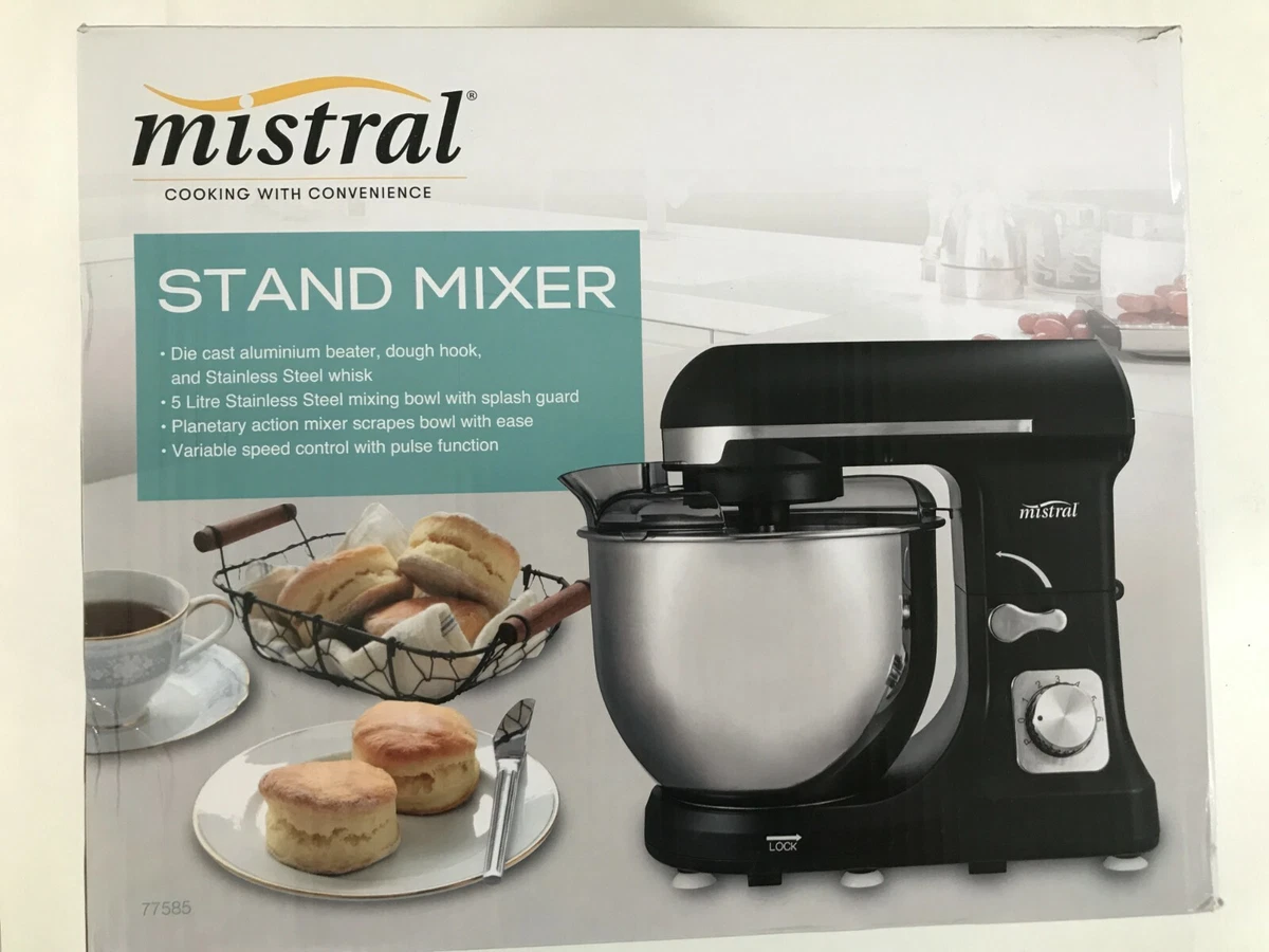 MISTRAL STAND MIXER NEW MFM495 BLACK 3980NSB eBay