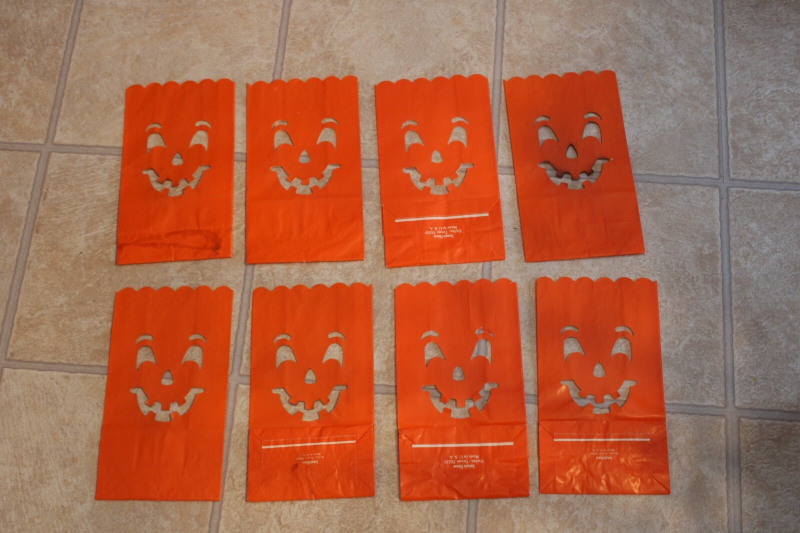 Light Bag Halloween Goodie Bags Hollow Out Candle Bags By Sa