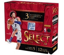 2021-22 Panini Select NBA Basketball FOTL Hobby Box Sealed with 3 Autos/Jerseys!