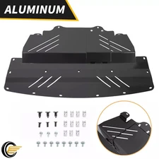 Aluminum Engine Splash Shield Skid Plate Under Tray Cover For Infiniti G37 08-16