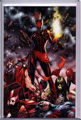 CAPTAIN MARVEL #12 (MARK BROOKS EXCLUSIVE VIRGIN VARIANT) COMIC