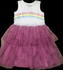 girls Care Bear tutu dress size XL 14-16 