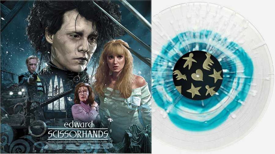 米LP Danny Elfman Edward Scissorhands (Original Motion Picture Soundt B002364601 Geffen Records /00260 Danny Elfman – Edward Scissorhands (Original Motion Picture