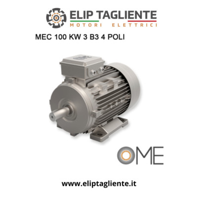 MEC DREIPHASENMOTOR 100 KW 3 B3 4 POLIG 1500 U/min