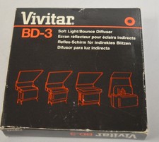 Vivitar BD+3 Soft Light/Bounce Diffuser #2382...