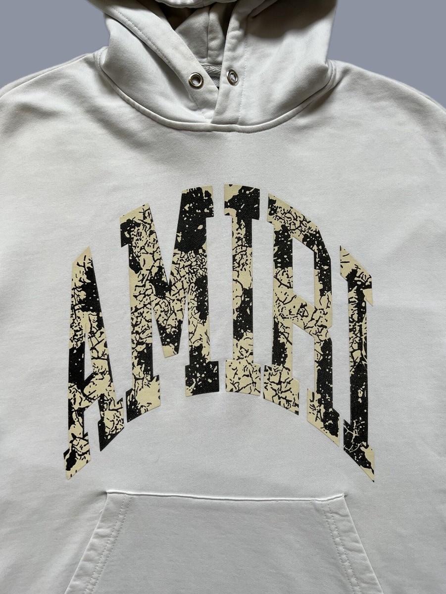 AMIRI ホワイトパーカー XXS 確実正規品 AMIRI Men's White Logo