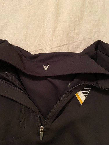 Pittsburgh Penguins NHL Antigua Pullover Black 1/4 Zip XL Quarter Zip Jacket - Picture 4 of 4