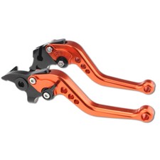 Palancas de freno de embrague CNC naranja para 690 DK 990 Super DK R ajuste corto