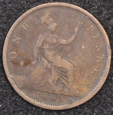 Penny 1865 Victoria Bun Head (T57)