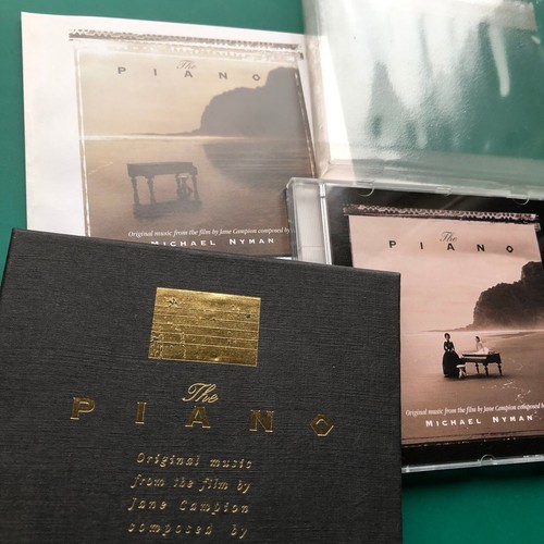 Michael Nyman THE PIANO Soundtrack CD Sam Neill Holly Hunter (24k Gold Disc) NM - Picture 5 of 24
