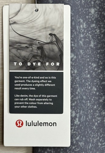 Lululemon Wunder Under HR Tight 25” Size 10 Spray Wash Asphalt Grey WAGY 51416 - Picture 4 of 6