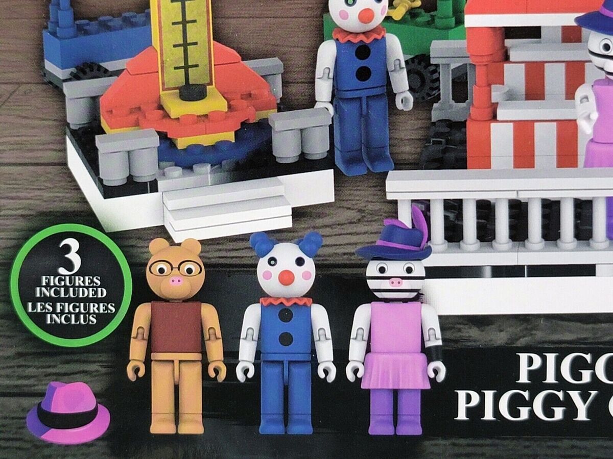 PIGGY Roblox Carnival Buildable Building Set w/ Figures & DLC Code 356 Pcs