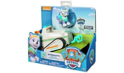 Paw Patrol 0987690 Everest/'S MOTONEIGE Pup /& Véhicule