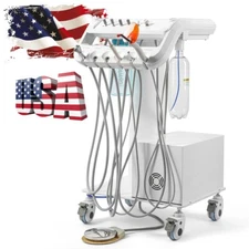 Portable Dental Delivery Unit Air Compressor 100% Woodpecker Curing Light Scaler