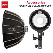 ZHIYUN Accessories Bowens Mount Adapter Softbox for ZY MOLUS X100 G60 LED Lights