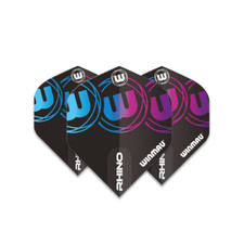 Winmau Rhino Standard Flight - Purple  Blue
