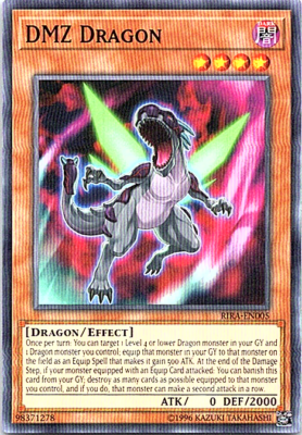 DMZ Dragon RIRA-EN005 Yu-Gi-Oh! Card Light Play Unlimited | eBay