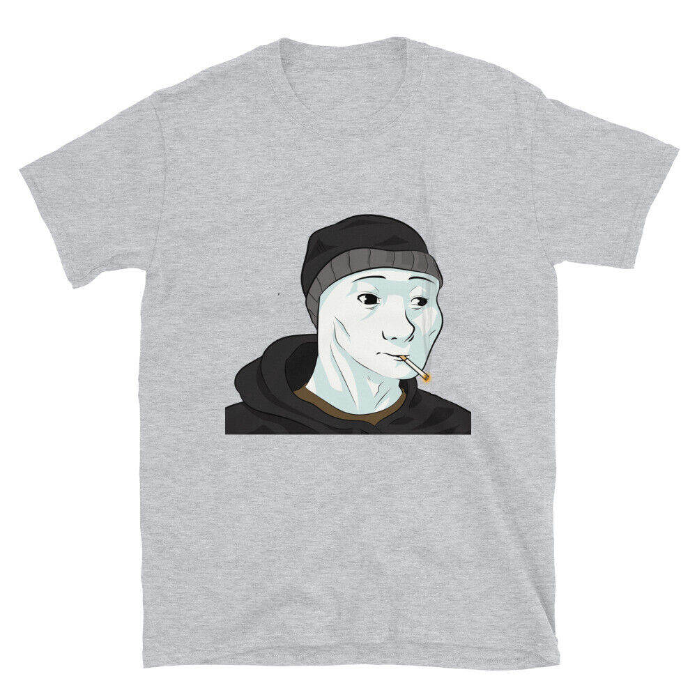 Doomer Wojak Meme Messy Boomer Doomed Nihilist T-Shirt