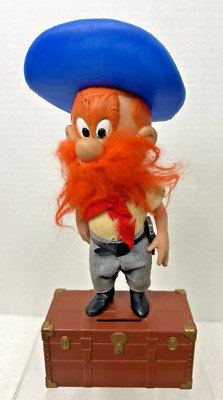 Original 1971 YOSEMITE SAM Warner Brothers Bank with HAT & GUN 9 1/2  Tall