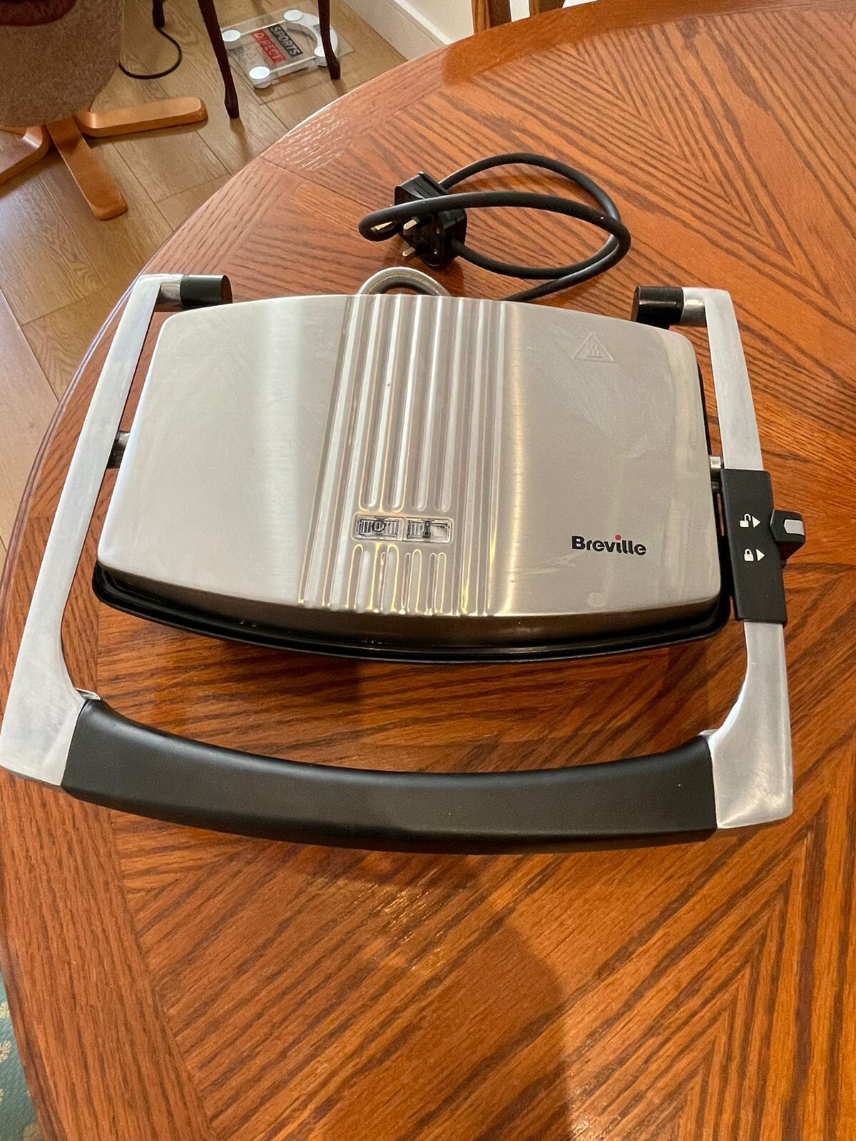 Breville Sandwich/Panini Press and Toastie Maker, Stainless Steel eBay
