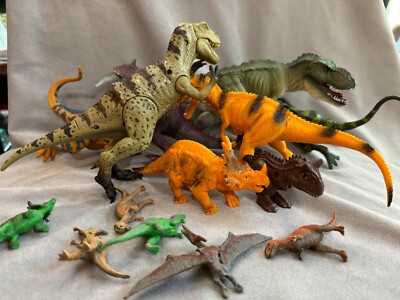 Grab Bag of Jurassic Park Dinosaurs Resin Figurines (14)