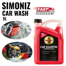 Simoniz Professional Car Shampoo with Carnauba Wax 5L for Showroom Shine