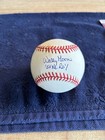 Wally Moon 54 NL ROY Autographed ONL Leonard S Coleman Baseball JSA COA Vintage — photo 3