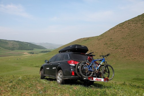 Atera STRADA DL2 tow bar bike carrier,tow ball mounted bike racks,foldable racks - Picture 2 of 11