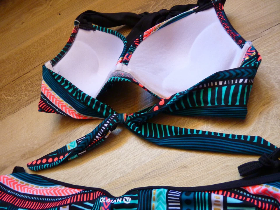 Maillot de bain femme decathlon 2 pièces ensemble TBE M 38 - Photo 4/4