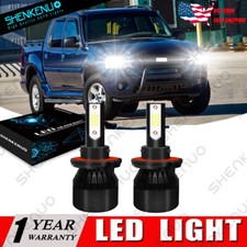 For Ford Explorer Sport Trac 2007-2010 Upgrade Cob 6000k H13 Led Headlight Bulbs