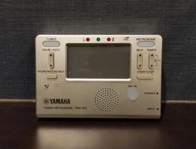 YAMAHA TDM-700G Tuner Métronome double fonction Soundback Gold Working Testé - Photo 1/2