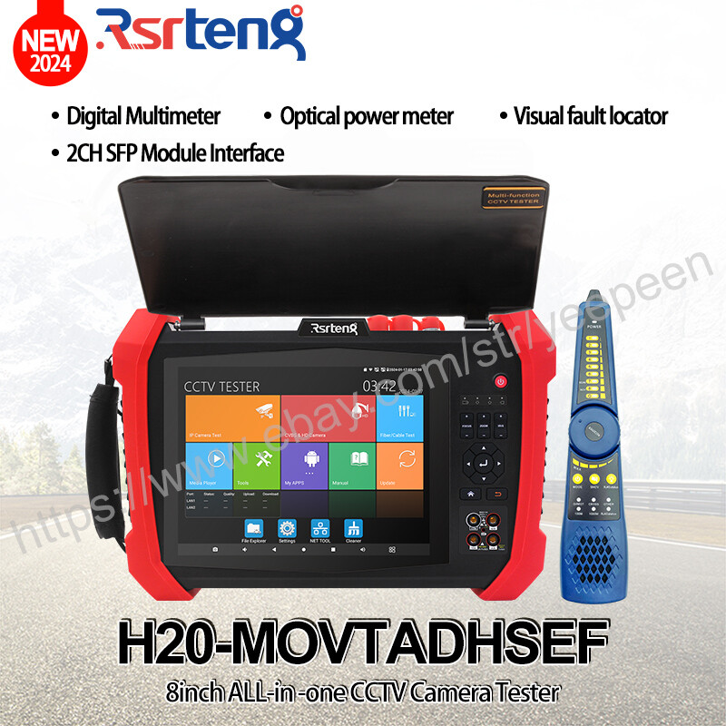 8K 32MP 8 Inch IPS Touch Screen WIFI Hi-POE Security Camera IPC-H20-MOVTADHSEF  