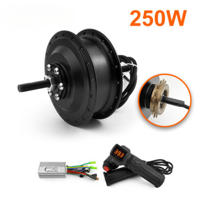 Single Speed 24V 36V 250W Electric Bike Hub Motor Conversion Kit for Rear Drive