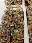 Bundle Of 4 New  Fall Autumn Country plaid  Craft Decor bow Holiday Tree — photo 3