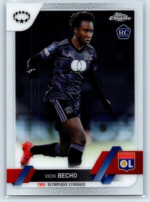 Vicki Becho 2023 Topps Chrome UEFA RC Olympique Lyonnais Feminin #98