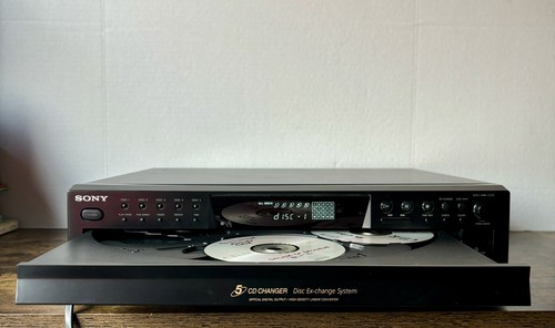 Sony CDP-CE375 - 5 Dis CD Changer - Refurbished Previously *Notes ...