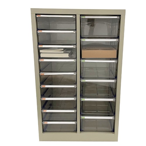 ABS Material Nine Medium and Six Large Drawer File Cabinet for Office/Nail Salon - Picture 19 of 21