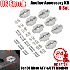 Rear Anchor Accessory Kit For CF Moto ATV & UTV Direct Fit 3/8-16 Aluminum US