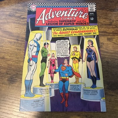 Adventure Comics #354 Superboy Superman (1967 DC Comics)