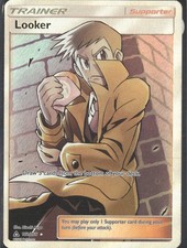 Looker (Full Art) Holo Ultra Rare SM - Ultra Prism 152/156 NM on eBay