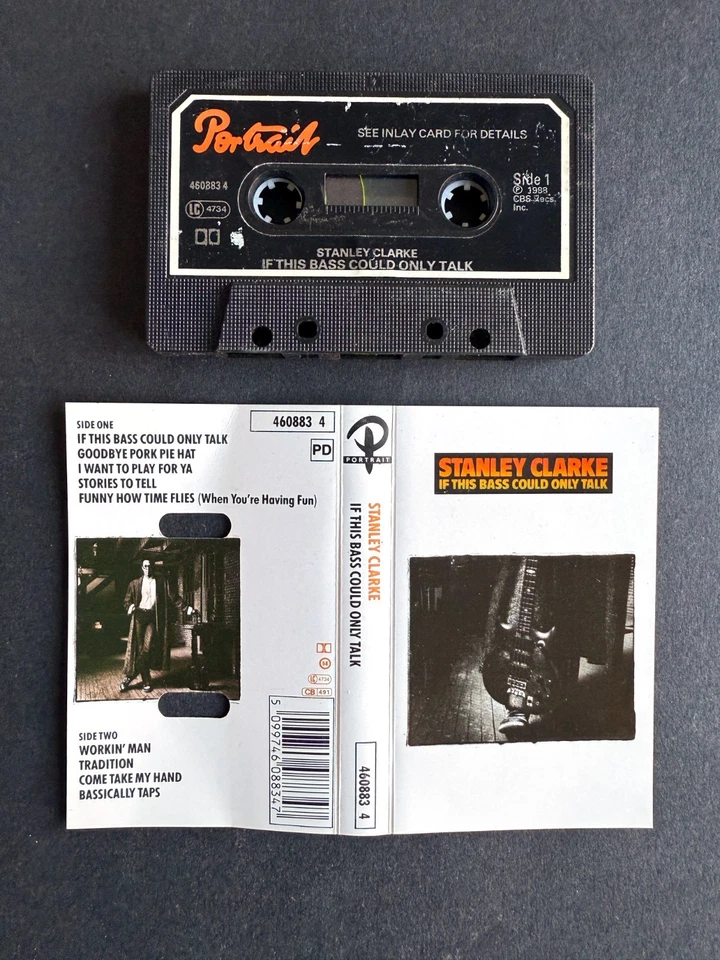 Stanley Clarke - If This Bass Could Only Talk - Cassette Tape 4608834 - Image 2 of 2